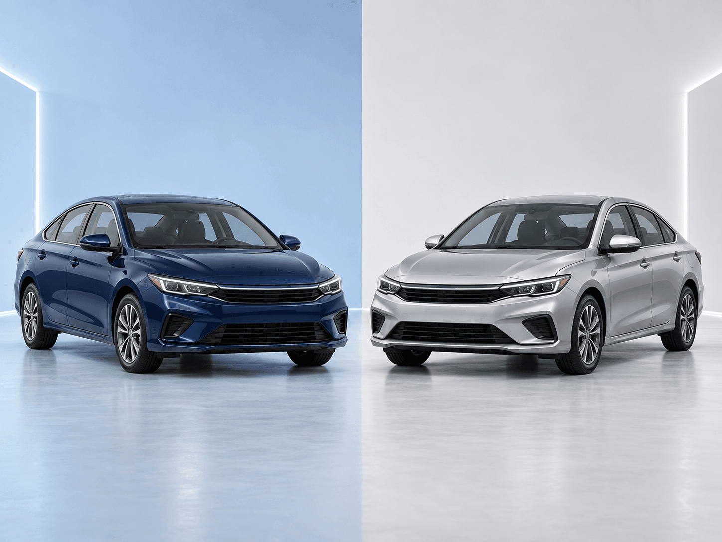 Dos autos compactos para comparar