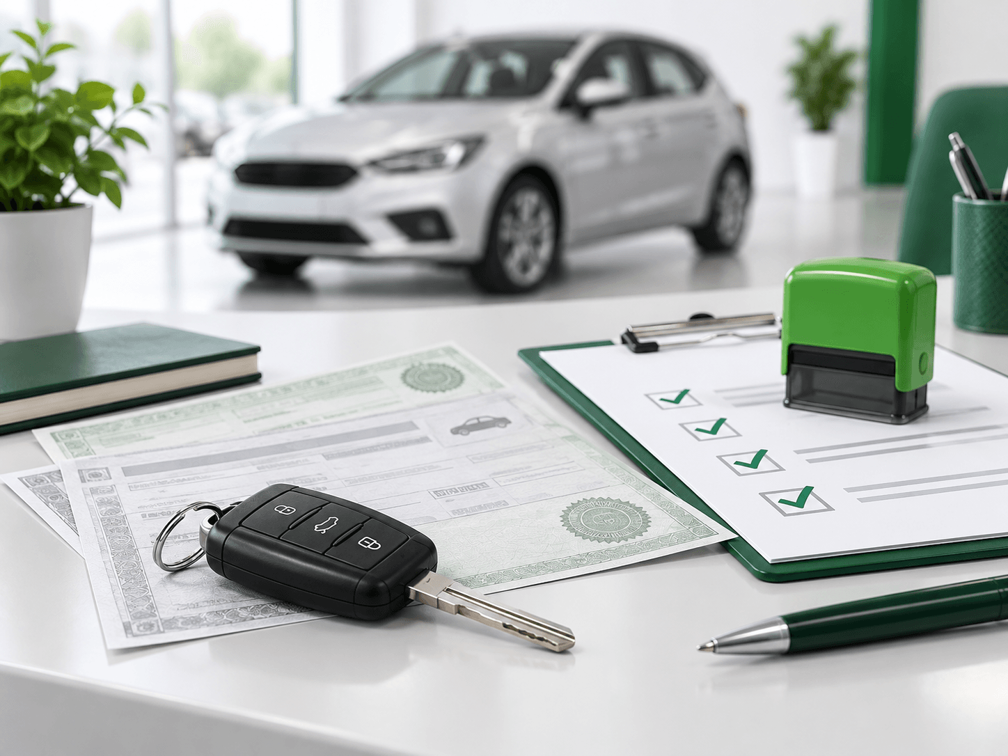 Documentos y checklist para un trámite vehicular